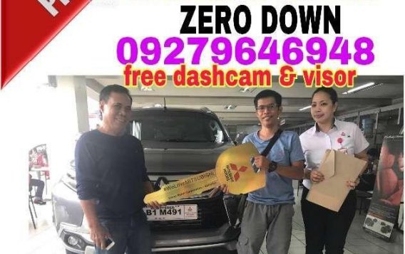 Mitsubishi Montero Sport 2018 free Spoiler Dashcam