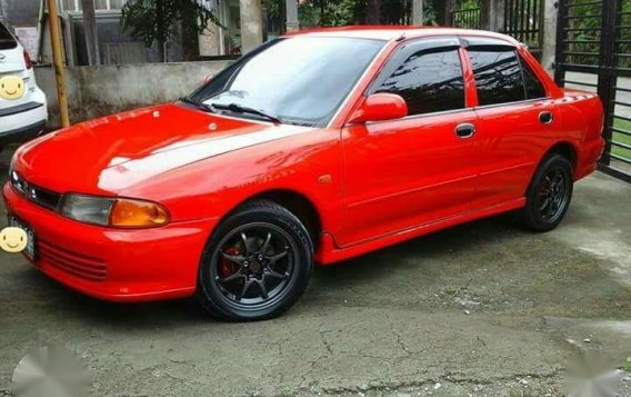 Mitsubishi Lancer Glxi 1995 Red For Sale 
