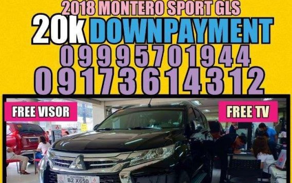 2018 Model Mitsubitshi Montero Sport For Sale