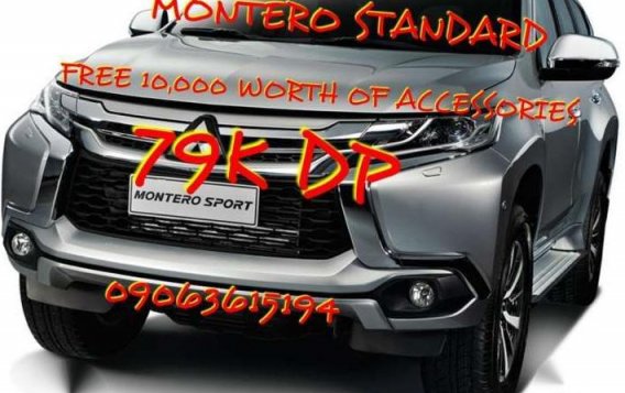 Mitsubishi Montero Gls Standard 2018 Automatic For Sale 