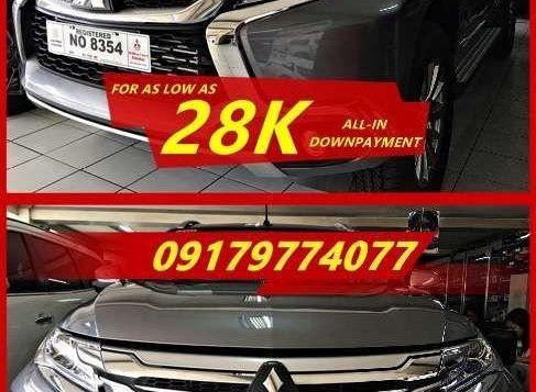 Now on its LOWEST DOWN 2018 Mitsubishi Montero Sport Gls Automatic