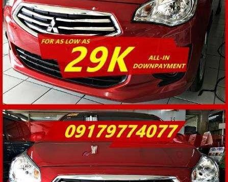 On low down promo at 29K 2018 Mitsubishi Mirage G4 Glx Automatic