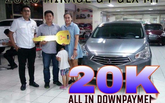 20K ALL IN DP! Mitsubishi Mirage G4 GLX MT 2018!