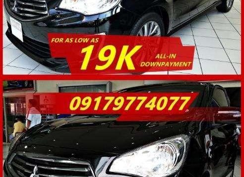 Down payment starts at 19K 2018 Mitsubishi Mirage G4 Glx Manual