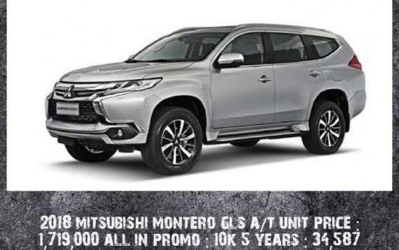 2018 Mitsubishi Montero GLS AT for sale 
