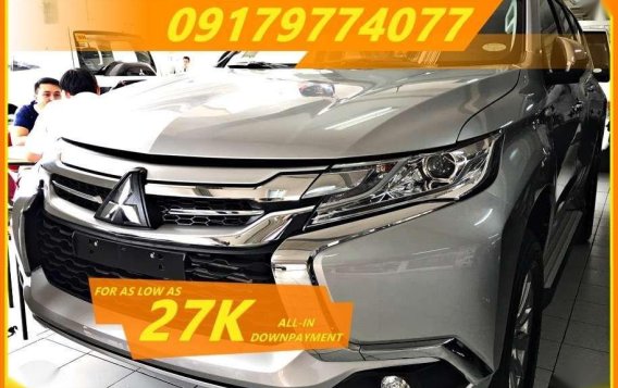 Promo now at 27K DOWN 2018 Mitsubishi Montero Sport Gls Automatic