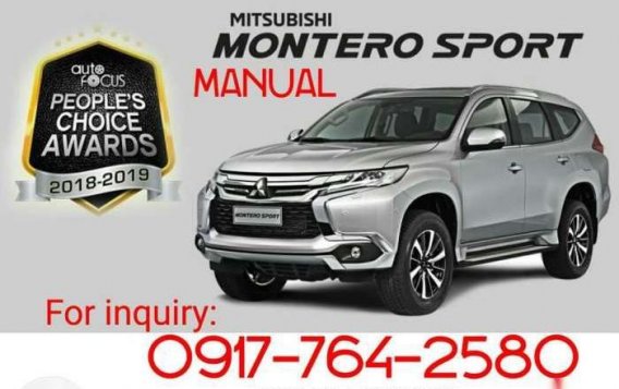 2018 Mitsubishi Montero glx manual zero down plus 10K giftcash