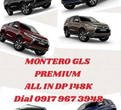 MITSUBISHI Montero gls 4x2 premium 148k dp 2018