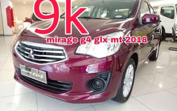 Start at 9k Dp.2018 Mitsubishi Mirage G4 glx mt.B8