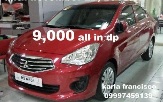 2018 MITSUBISHI Mirage g4 days sales promo !!! as LOW as 9K ONLY !!!