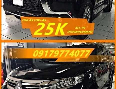 Get yours now at 25K DP 2018 Mitsubishi Montero Sport Gls Automatic