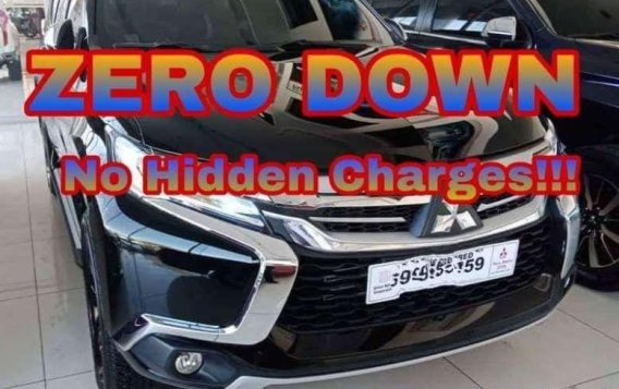 2018 MITSUBISHI Montero Sport Glx MT Zero Down Promo