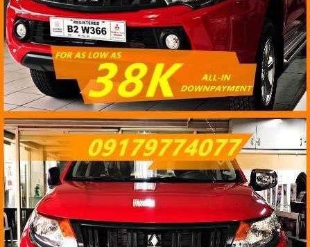 Promo as low as 39K DP 2018 Mitsubishi Strada Glx Manual Gls Automatic