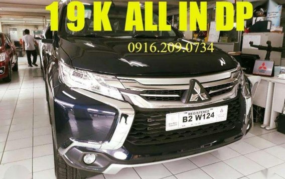 19K dp Mitsubishi Montero Gls Sport AUtomatic 2018