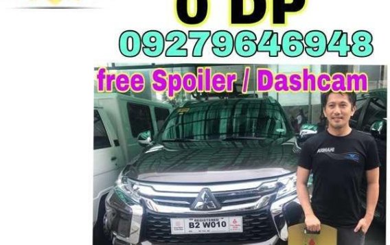 No cash Out MITSUBISHI Montero Sport Glx Manual 2018 free Spoiler