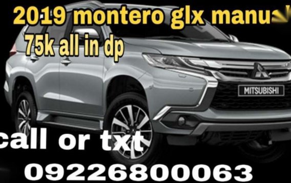 2019 Mitsubishi Montero for sale