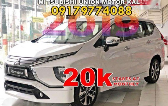 PEARL WHITE Mitsubishi Xpander GLX GLS SPORT 2018 2019