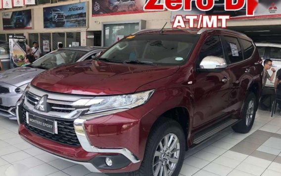 NO CASH OUT promo on Mitsubishi Montero sport GLS AT and GLX MT 2018