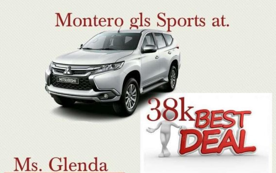 Mitsubishi Montero gls Sports 2019 New Year Promo!
