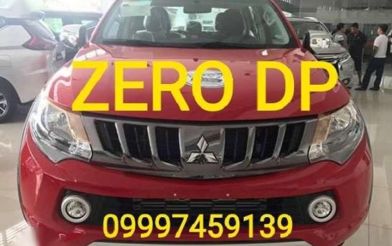 2018 Mitsubishi Strada GLX Manual ZERO DP January Promo