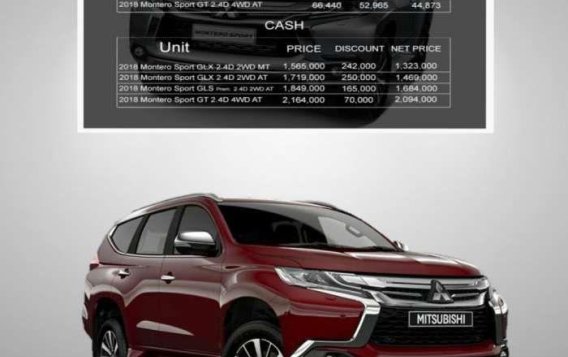 2018 Mitsubishi Montero for sale