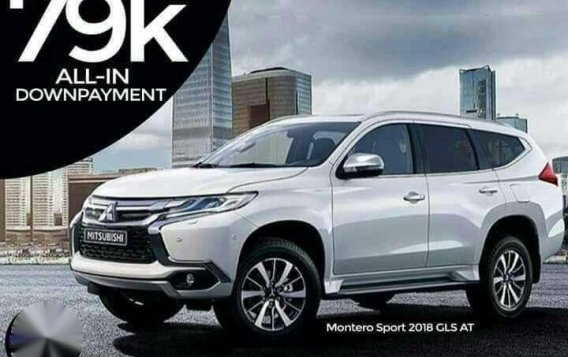 Mitsubishi Montero Sport gls 4x2 AT 2018 FOR SALE