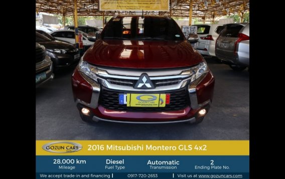 2016 Mitsubishi Montero Sport GLS AT for sale