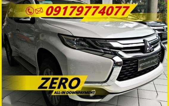 Sure deal ZERO DOWN 2018 Mitsubishi Montero Sport for sale 