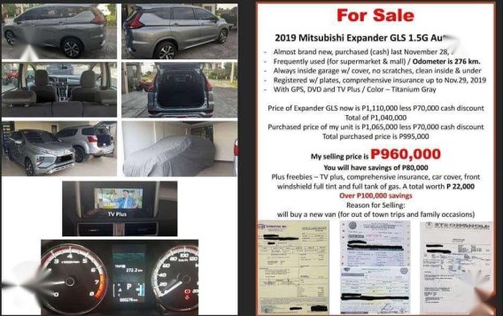 Mitsubishi Expander 2019 FOR SALE