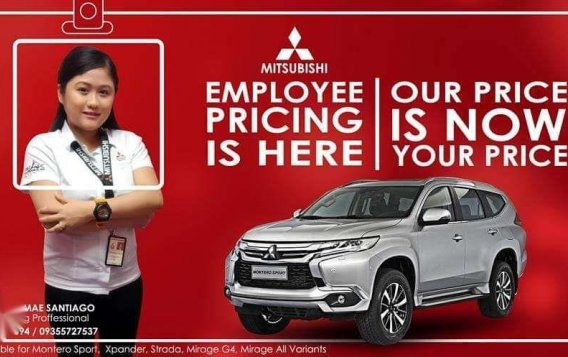 Mitsubishi Montero Sport 2018 Best Deal For You!!!