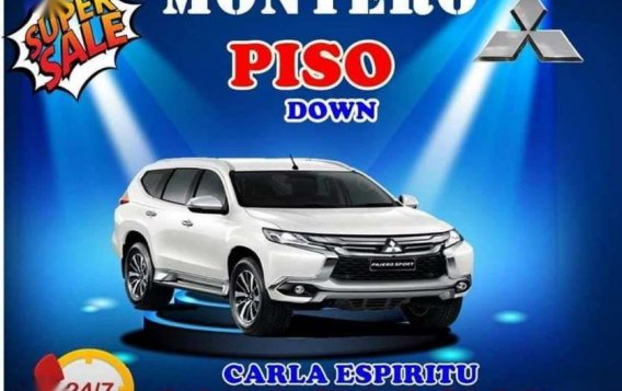 2018 Mitsubishi Montero PISO down free headrest monitor