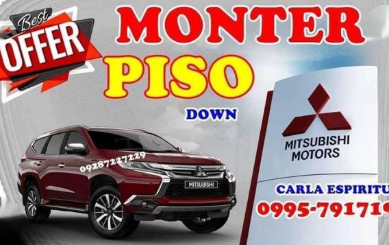 2018 Mitsubishi Miontero automatic PISO down free headrest monitor