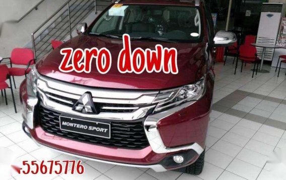 MITSUBISHI Montero zero downpayment 2018.