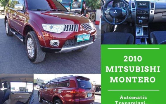 2010 Mitsubisshi Montero 2.5 AT for sale 