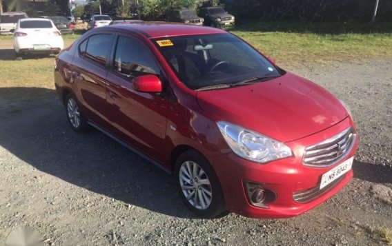 2017 Mitsubishi Mirage G4 GLX Red AT for sale 