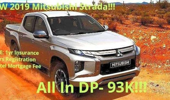 New 2019 Mitsubishi Strada All In Promos