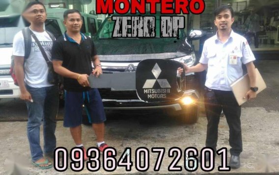 2018 MITSUBISHI Montero Manual and Automatic