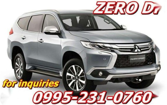 ZERO DOWN promo 2019 Mitsubishi Montero Sport GLS Automatic Free Spoiler tv plus