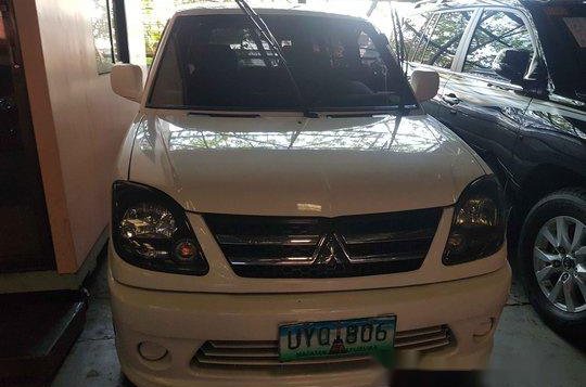 White Mitsubishi Adventure 2012 Manual Diesel for sale in Pasig