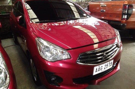 Selling Red Mitsubishi Mirage G4 2015 at 26339 km in Antipolo