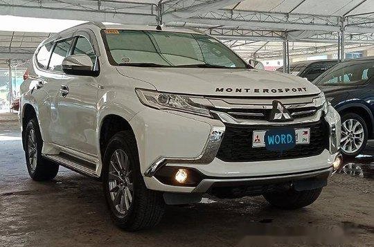 White Mitsubishi Montero Sport 2017 for sale in Automatic