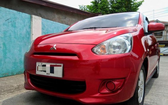 2nd Hand Mitsubishi Mirage 2015 Hatchback at Manual Gasoline for sale in Cavite City