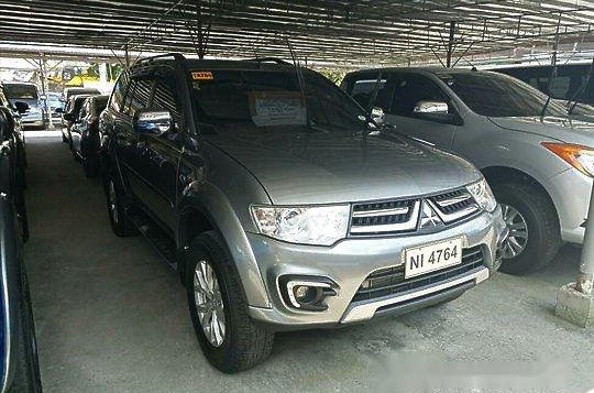 Grey Mitsubishi Montero Sport 2015 for sale in Cebu City