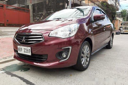 Red Mitsubishi Mirage G4 2017 for sale in Quezon City 