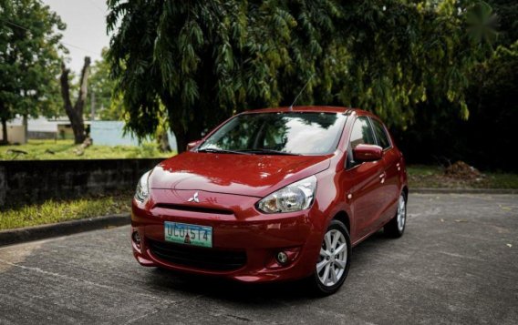 Selling Mitsubishi Mirage 2013 Automatic Gasoline in Santa Rita