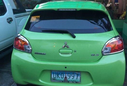 Selling 2013 Mitsubishi Mirage Hatchback for sale in Quezon City