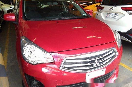 Selling Red Mitsubishi Mirage G4 2016 at 38764 km in Quezon City