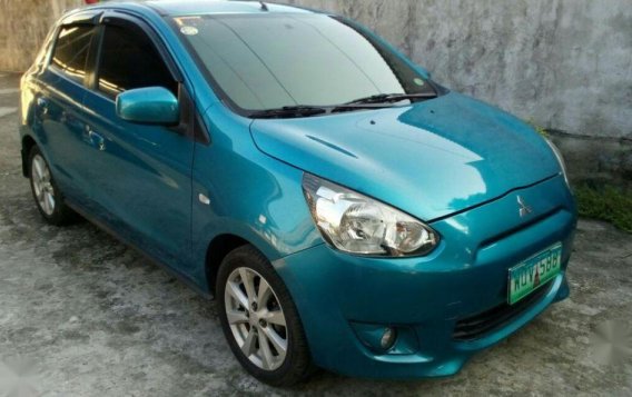 Sell 2nd Hand 2014 Mitsubishi Mirage Automatic Gasoline at 66000 km in Baliuag