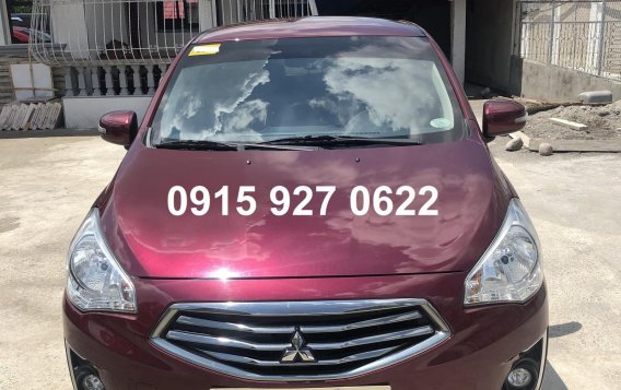 Red Mitsubishi Mirage G4 2017 for sale in Dasmariñas