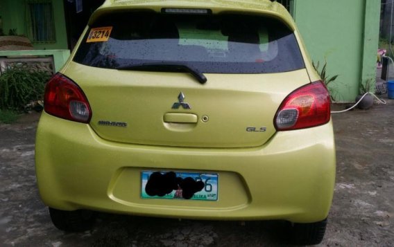 Selling 2nd Hand Mitsubishi Mirage 2013 Hatchback in Bayambang